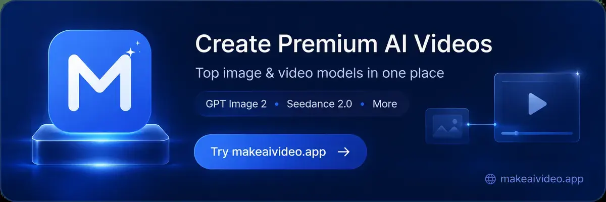 Create premium AI videos with makeaivideo.app
